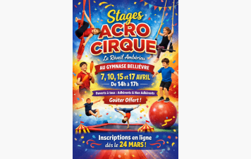 STAGES ACRO CIRQUE AVRIL